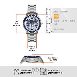 STAR WARS X FOSSIL Watch LIMITED EDITION R2-D2 Box With Sound NEW from Japan