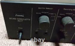 Sansui AX-7 Sound Consolette Audio Deck Mixer Preamplifier Used JUNK from Japan