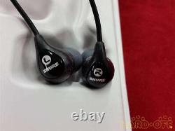 Shure SE112 Wireless Sound Isolating Earphones / Bluetooth / Black From Japan