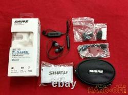 Shure SE112 Wireless Sound Isolating Earphones / Bluetooth / Black From Japan