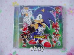 Sonic X original sound track music CD sonic the hedgehog limited From JAPAN