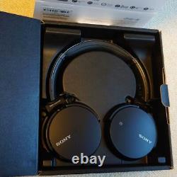 Sony MDR-XB650BT EXTRA BASS Bluetooth Wireless Headphones Black Sound From Japan