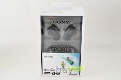 Sony WF-SP900B Wireless Bluetooth Headphones Black New Via DHL From Japan