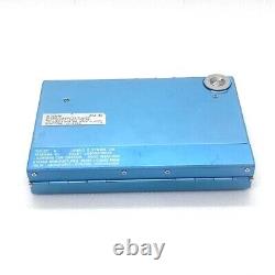 Sony Wm-30 Walkman Blue Cassette Case Size Super Sound From Japan