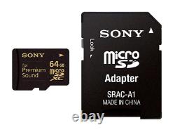 Sony micro SDXC 64GB CLASS10 for Premium Sound SR-64HXA Used From Japan