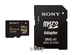 Sony micro SDXC 64GB CLASS10 for Premium Sound SR-64HXA from Japan F/S NEW