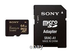 Sony micro SDXC 64GB CLASS10 for Premium Sound SR-64HXA from Japan NEW JP