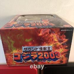 Sound Monster King Godzilla 2003 from japan F/S Rare japanese Good condition