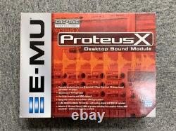 Soundcard ProteusX Desktop Sound Module E-Mu Used From Japan