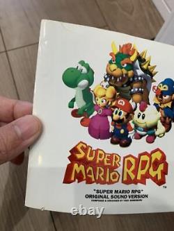 Super Mario RPG Original Sound Version CD with Sticker 1995 from Japan Very Rare