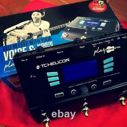 TC HELICON Play Acousitc Vocal Vocal Guitar Sound Effector Rare USED from japan