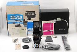 TOP MINT Elmo Super 8 Sound 350SL Macro Movie Camera withBox All set From Japan