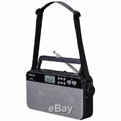 TOSHIBA TY-SR55 High Sound Quality Portable FM AM Radio From Japan with Tracking
