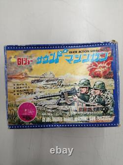 Takara Gi Joe Sound Machine Gun Retro Hobby from japan Rare F/S Good condition