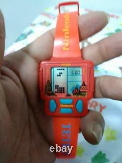 Tetris Watch Rare Nintendo Clock Game Watch No sound Excellent Used From Japan 2