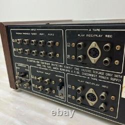 Trio Ka-9006 Premain Amplifier silver / Sound output confirmed / ship from Japan