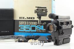UNUSED in Box? ELMO 350SL MACRO Super 8 Sound 8mm Movie Camera from Japan