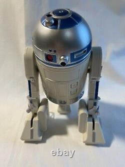 USED Rhythm R2-D2 Sound and Action Alarm Clock Star Wars From Japan 8ZDA21AZ-1