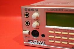 USED YAMAHA MU-2000 EX Sound Module Tone Generator from Japan U879 200316