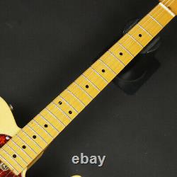 Used Crews Maniac Sound Custom TL Type Natural Electric Guitar From Japan