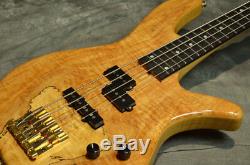 Used Crews Maniac Sound GTN-4 MP DEEP MOD Electric Bass Guitar From Japan