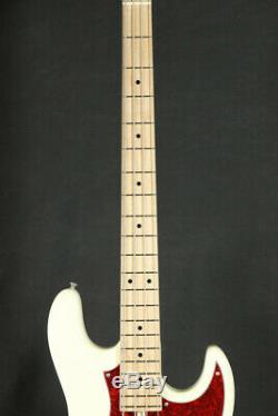 Used Crews Maniac Sound Uncle DHB Vintage White Electric Bass Guitar From Japan