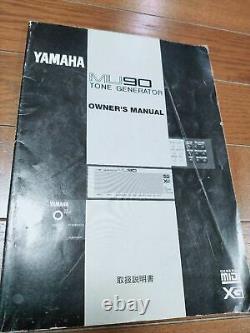 Used MU-90 YAMAHA Sound Module GM XG with Manual Operation confirmed from Japan