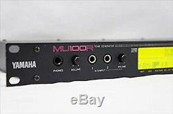 Used MU100R YAMAHA MOTIF Sound Source Module Multi Timbres 32 F/S from JAPAN