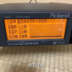 Used SC-55 Sound Canvas Roland Module MIDI Generator Good Condition from Japan
