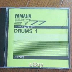 Used SY77 YAMAHA Sound Card Drums 1 S7702 SOUND CARD SET F/S from Japan