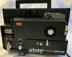 Vintage ELMO 8mm Sound Projector ST-600 M (2-track) Made In Japan All Original