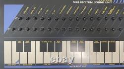 Vintage KORG MR-16 rhythm sound unit 100V USED from JAPAN F/S