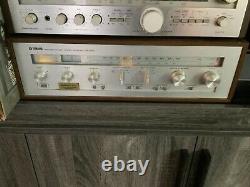 Vintage Yamaha Natural Sound Stereo Receiver CR-620 From Japan Good Condition