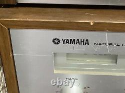 Vintage Yamaha Natural Sound Stereo Receiver CR-620 From Japan Good Condition