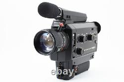 Works? Excellent+5? Elmo Super 8 Sound 612S-XL Movie Film Camera from JAPAN