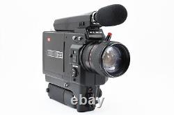 Works? Excellent+5? Elmo Super 8 Sound 612S-XL Movie Film Camera from JAPAN