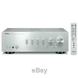 YAMAHA A-S801S Integrated Stereo Amplifier Silver Natural Sound NEW From Japan