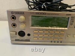 YAMAHA MU2000 Tone Generator Sound Module From Japan Used