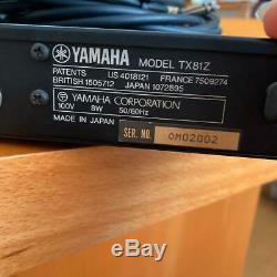 YAMAHA TX81Z FM Tone Generator Sequenced Sound Synthesizer From Japan