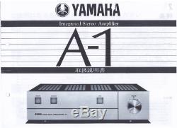 Yamaha A-1 Natural Sound Stereo Amplifier Shipped from Japan Maintained Adjusted