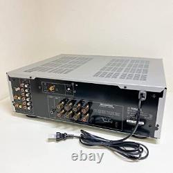 Yamaha A-S501 Natural Sound Integrated Stereo Amplifier Silver Used from Japan