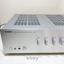 Yamaha A-S501 Natural Sound Integrated Stereo Amplifier Silver from Japan Used