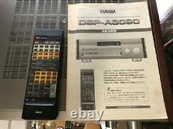 Yamaha Dsp-A3090 Av Amplifier Powerful Sound Dsp With Remote, Manual from Japan