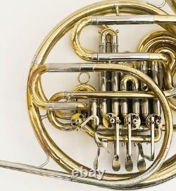 Yamaha French Horn YHR-663, Sound output confirmed. Maintenanced, from japan used