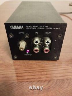 Yamaha HA-5 Natural Sound Phono Equalizer Amplifier free shipping from Japan