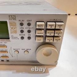 Yamaha MU128 Tone Generator XG Sound Module Japan Used From