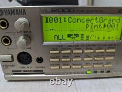 Yamaha MU2000 Tone Generator MOTIF XG Sound Module from Japan