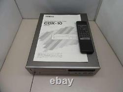 Yamaha Natural Sound Compact Disc Player CDX-10 From Japan Good Condition