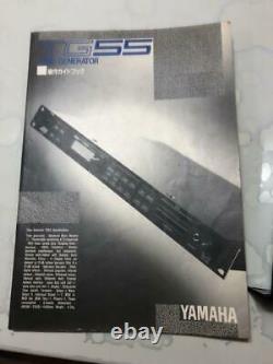 Yamaha TG55 Tone Generator Sound Sorce Rack Module Synthesizer Black from Japan