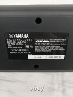 Yamaha YAS-109 Sound Bar with Built-in Subwoofers and Alexa Built-in from Japan